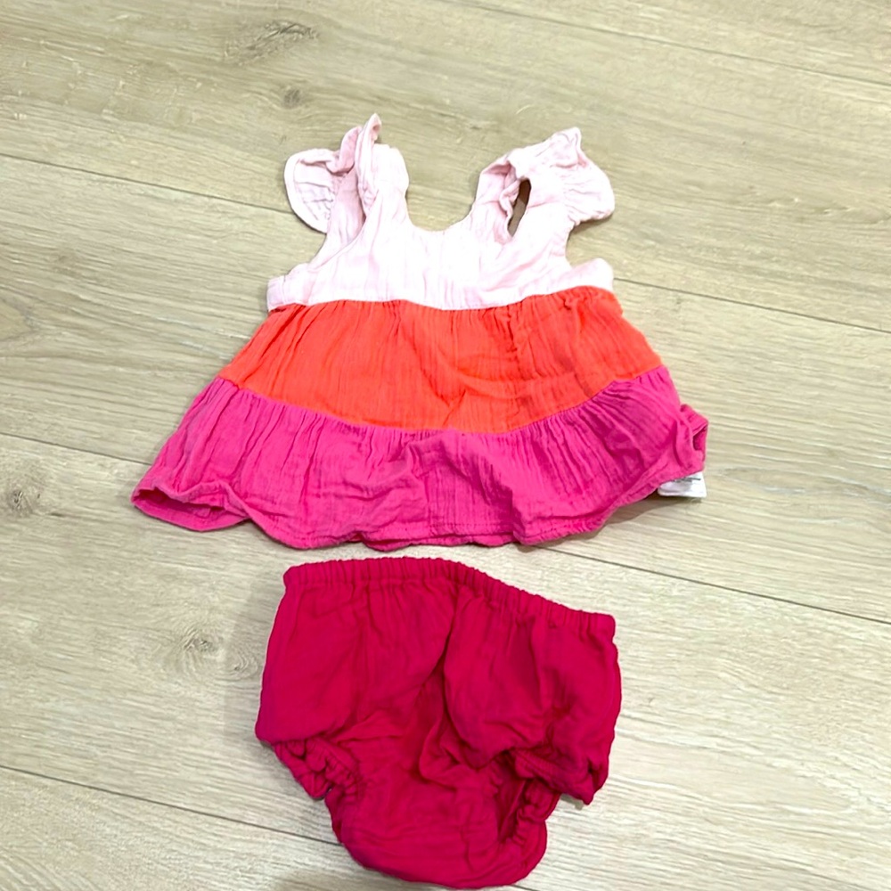 baby gap set pink
